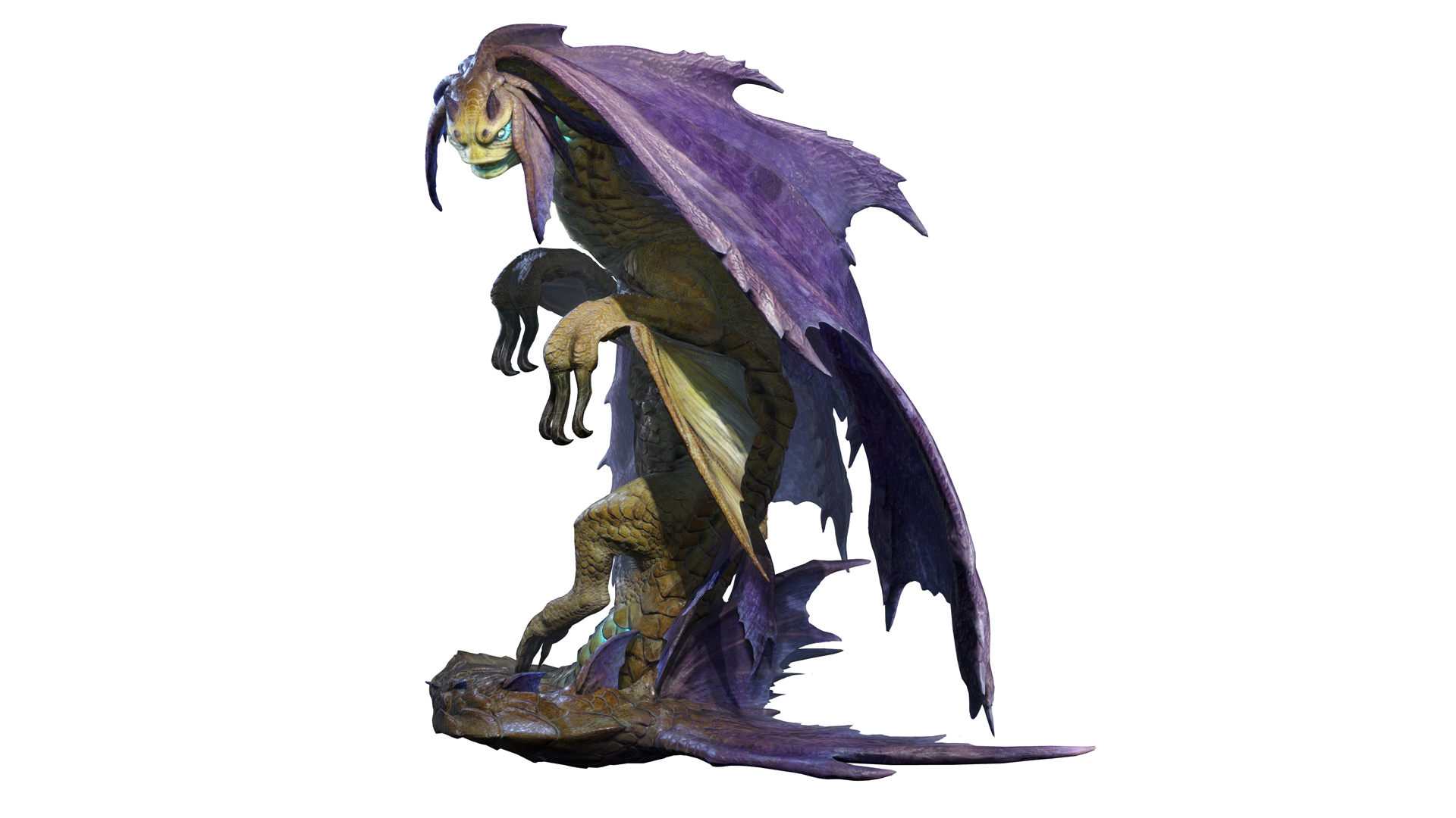 モンスターハンターライズ公式 人魚竜 イソネミクニ 月明かりに照らされた姿が女性に見えたことや 水中を優雅に 自在に泳ぐその姿から 人魚竜 と呼ばれるモンスター 凶暴な性質で獲物が現れれば ノドにある器官から眠り粉を振りまき 昏睡状態