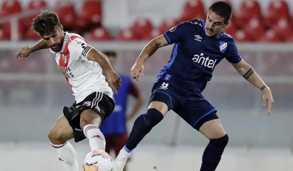 Nacional_EN's tweet photo. ⏱️FULL-TIME: River Plate 2 - 0 @Nacional_EN

#RIVNAC🔵⚪️🔴 https://t.co/vptjt5o4vg