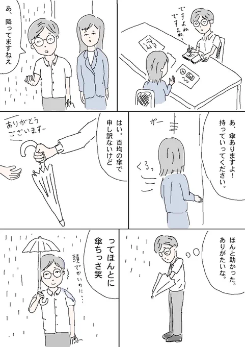 めっちゃ小さい傘ってありますよね 