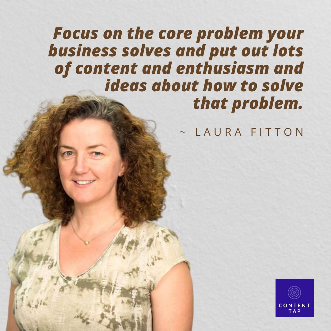 lotusmediaindia's tweet photo. “Focus on the core problem your business solves and put out lots of content and enthusiasm and ideas about how to solve that problem.” ~ Laura Fitton
#ContentTap #quote #quoteoftheday #quotes #entrepreneurquotes https://t.co/D3FjXKQ8Md