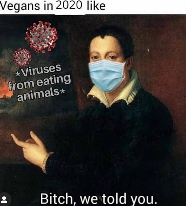 everythinvegan's tweet photo. Zoonotic disease strikes again !! Another Preventable virus ... when will they all see the truth.   #GoVegan #COVID19 #zoonoticdisease #AnimalWelfare #animallovers #AnimalRights #pandemic #Vegan #Veganism #pandemic https://t.co/37kEnrLzDa