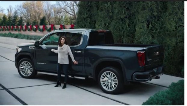 I bought two GMC trucks for Christmas and snuck them home to my brutalist modern mansion. I took the truck. Aren’t I creative!