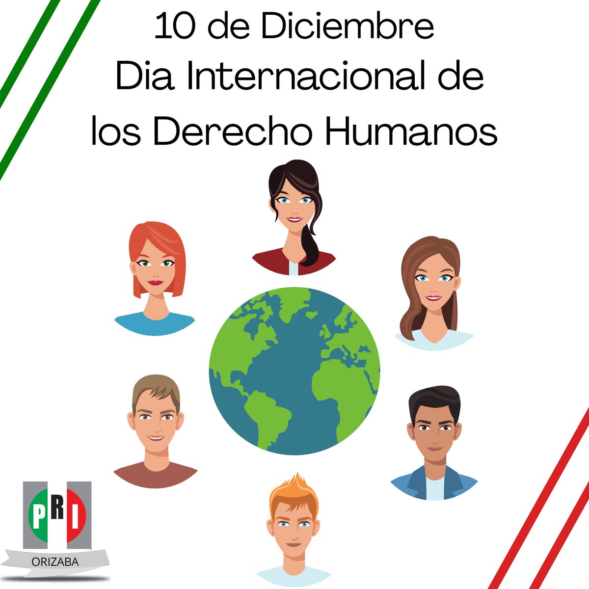 orizaba_pri's tweet photo. El Día de los Derechos Humanos se celebra el 10 de diciembre de cada año, en 1948, la Asamblea General de las Naciones Unidas adoptó la Declaración Universal de Derechos Humanos, proclamando sus principios como “un ideal común para todos los pueblos y naciones”. https://t.co/UzIIs5Vwvx