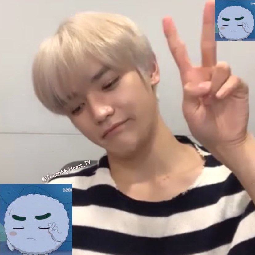 TouchMyHeart_TY's tweet photo. 쿵야쿵야툥툥~~~~~🍙
🤔✌🏻😉🤨✌🏻
#TAEYONG #태용 #NCT 
#쿵야쿵야 #쿵야 https://t.co/ErA4uZUbXR