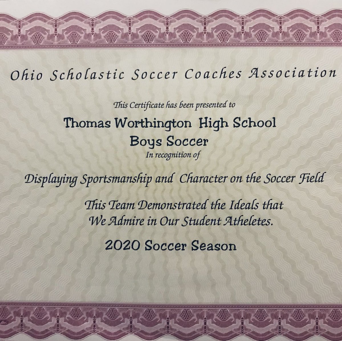 TWHS_MnsSoccer's tweet photo. Quality young men representing the district.#RTBA #Cardson3 @TWHSAthletics https://t.co/lz9RTN9Xa3