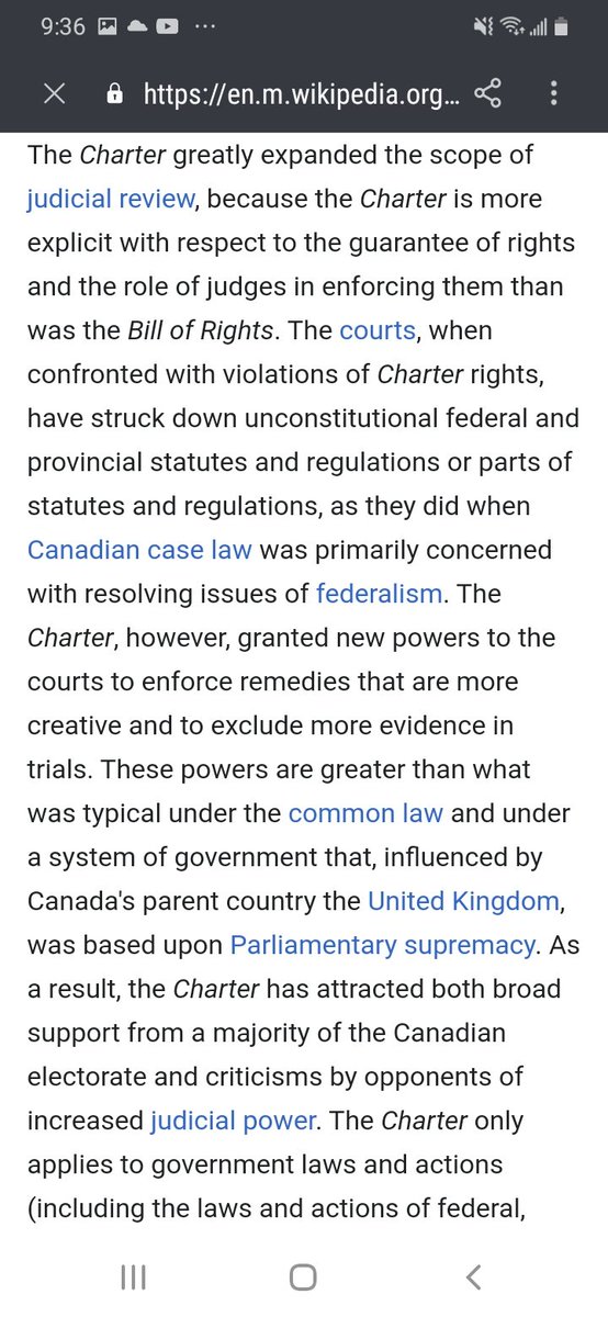 The laws are rigged to work for them and limit common law in order to force us to conform to their rule, there is no democracy in Canada, it's an illusion of democracy indoctrinated into us