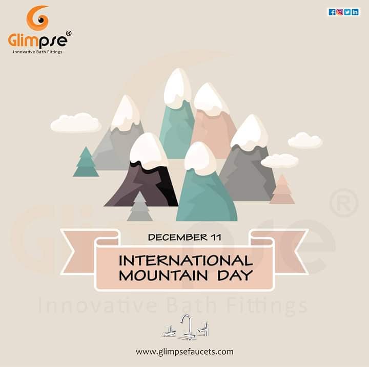 glimpsefaucets's tweet photo. International Mountain Day
#InternationalMountainDay https://t.co/9lkQ0oyVtY