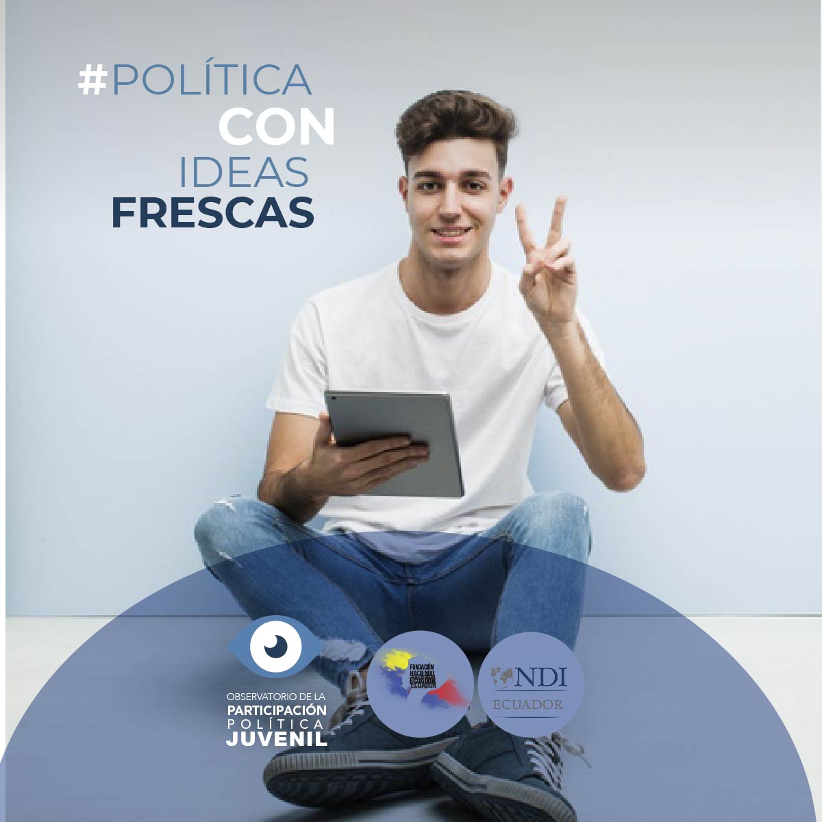 Obs_JovenesEc's tweet photo. La política necesita IDEAS FRESCAS para generar un cambio.
El siguiente LÍDER puede ser tu.
#PolíticaConIdeasFrescas #PostulaAhora
✅ #JovenesPoliticos
✅ #Elecciones2021Ec
Una iniciativa de: @HaciendoEC
Gracias al apoyo de: @NDI_Ecuador https://t.co/eQEMDWB9S1