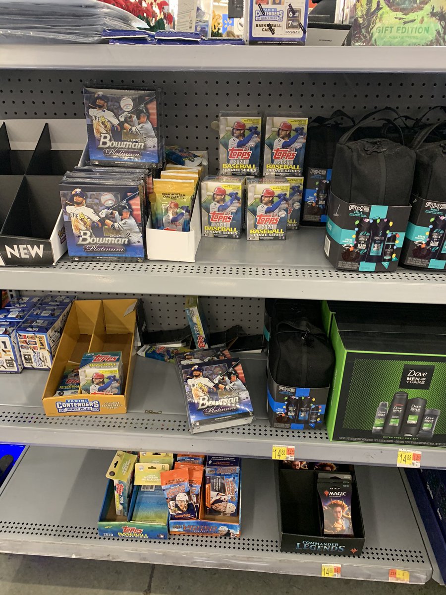 sodaking's tweet photo. Finally cards in stock, I don’t buy bowman, any good? Will pick up some #UpdateSeries tomorrow as I already checked out
@WatchTheBreaks #Topps https://t.co/lcmcyomsR4