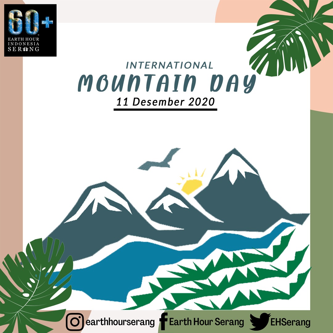 EHSerang's tweet photo. Ni hao Sobat EH!!
~~
HAPPY WORLD MOUNTAIN DAY!!
~~
TAHUKAH KAMU?
Tanggal 11 Desember diperingati sebagai hari gunung internasional atau World Mountain Day yang dicetuskan oleh PBB sejak tahun 2003.
.
Gunung merupakan sumber ekosistem yang sangat besar, baik tumbuhan maupun hewan. https://t.co/6CZwTw1LdR