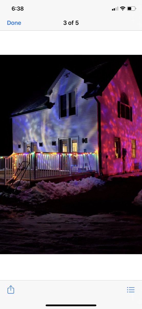 Lights are up!