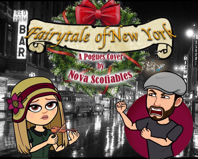 novascotiables's tweet photo. Coming Friday to @YouTube @IGTV & @Facebook #bitchinkitchen #Facebook #ChristmasIsComing #NewYork #Violin #celticrock #video https://t.co/JpB3K3POeM