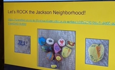 EPS_MTSS's tweet photo. Great things are happening at Jackson ES! 

Social-emotional assembly exploring feelings and encouraging students to "Get Outside🌤️ and Rock 🪨 the Jackson neighborhood" by sharing special rocks around for others to find. @EverettSchools @EPS_JacksonES @EPS_North @DrIanBSaltzman https://t.co/NsIVrDrdEX