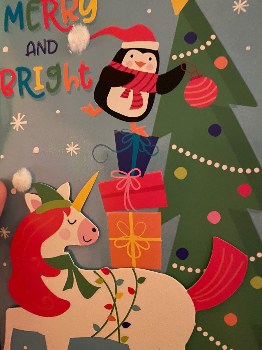SarahFlood's tweet photo. Thank you @katvela09! I have opened the card and hope to open everything else tomorrow! I wanted to let you know it had arrived. #tbtbsanta I love the card! https://t.co/I8I65Dqz1e