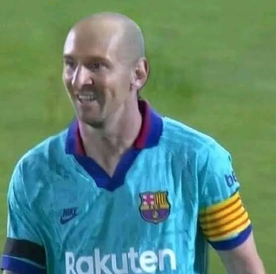 imagem messi careca