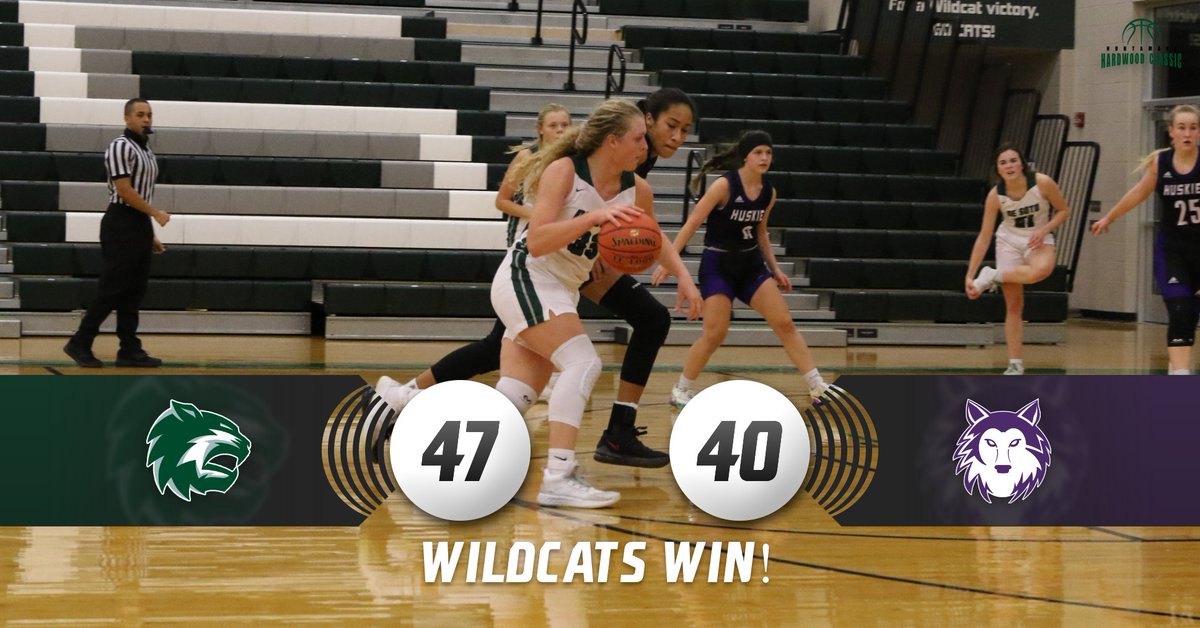 V GBB: WILDCATS WIN! WILDCATS WIN! De Soto defeats Blue Valley Northwest 47-40. Katelynn Ostronic leads the team to victory with 24 total points in the game. <a href="/DeSotoLadyHoops/">Wildcat Basketball</a>
