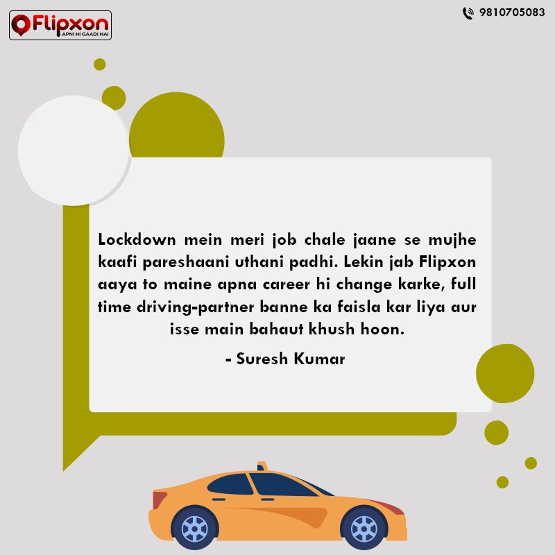 FlipxonCabs's tweet photo. Thank you Suresh Ji for such kind words. We stand strong with our driving partners. Ride the Flipxon Way.
.
.
.
Download Driver App Link:- https://t.co/6M0Tjttmjm
.
.
#AbBanoAatmnirbhar #Flipxon #Driver #Salary #TaxiDriver #GaadiApnitoKamayiBhiApni https://t.co/hA0zNsJ97C