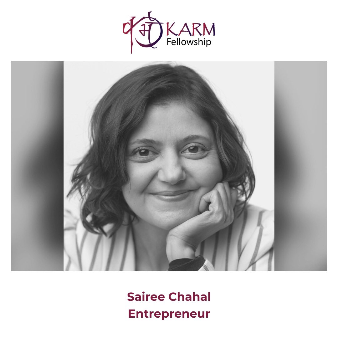 KarmFellowship's tweet photo. Meet our Mentors - Thank you @Sairee for being part of KARM. Our Fellows will learn from your experience & guidance #karmtrust #karmfellowship @sheroes #mentor #mentoring #Mentorship #leadership #Fellowship #genderequality #womenentrepreneurs #womenfounders @NITIAayog https://t.co/7aR6rXQuOg