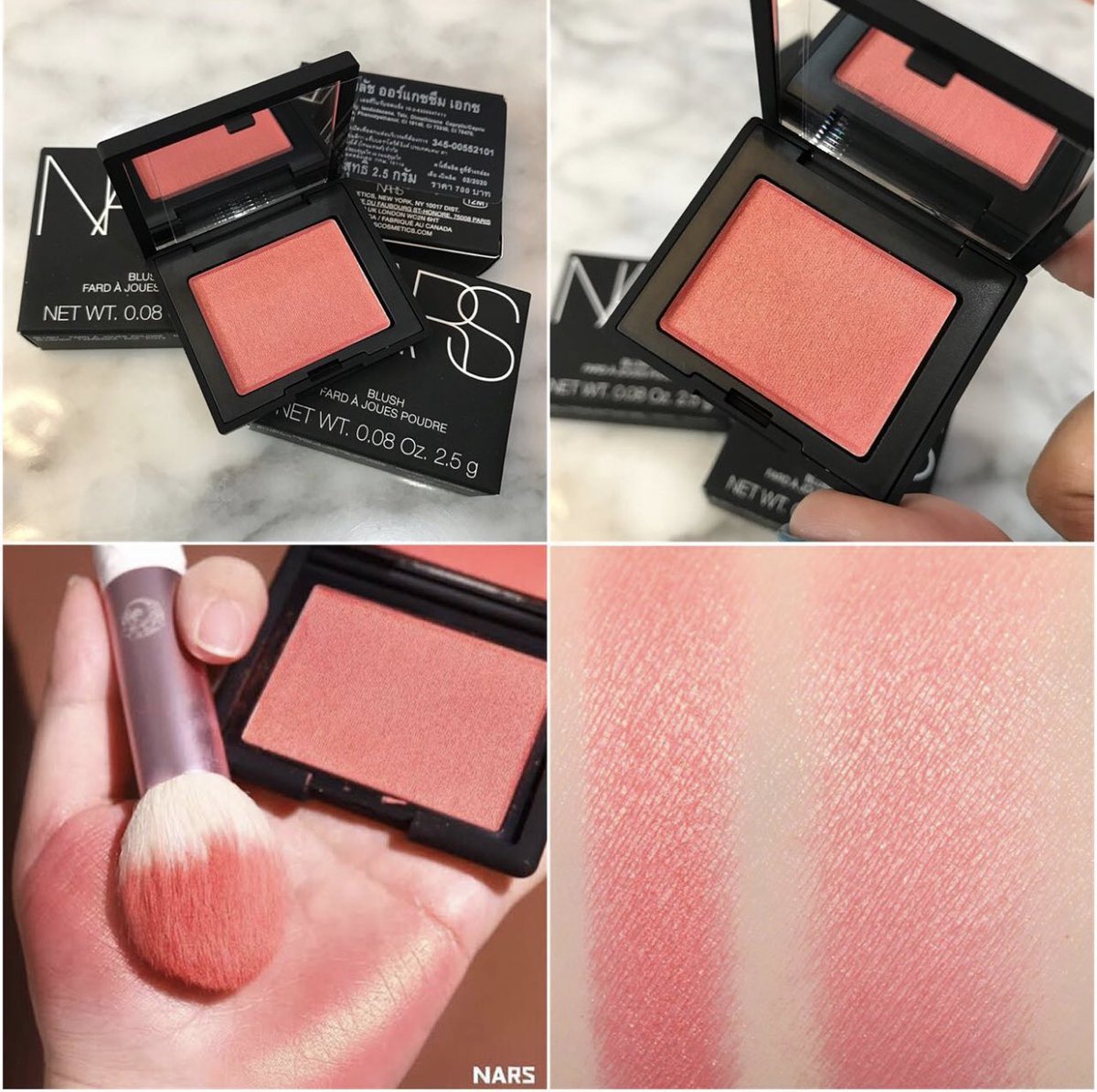 makeupchilli's tweet photo. 💰ตลับละ 420 บาท
💜🐰Orgasm X 🍉🍅สีใหม่ค๊าา NARS Blush ขนาดทดลอง 2.5 g
สีนี้คือสวยมาก โทนส้มของปะการัง เวอร์ชั่นที่อัพเกรดมาให้มีเฉดสีจัดจ้านและอบอุ่นขึ้นเป็น Nars Blush สี Orgasm X สีฉ่ำขึ้นโทนๆ สีแตงโม 🍉
.
#nars #narsorgasm #blushon https://t.co/Ma14uiY3Rb