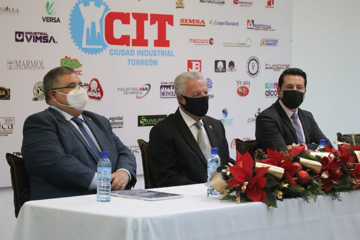 JZERMENOI's tweet photo. Enhorabuena al Lic. Luis Alberto Garnier, quien tomó protesta esta noche como nuevo presiente de la Mesa Directiva de la Ciudad Industrial de Torreón (@EUCITAC). #TorreónCiudadEnEquipo #EnEquipoLoSuperamosTodo https://t.co/j1f2X6jfMf