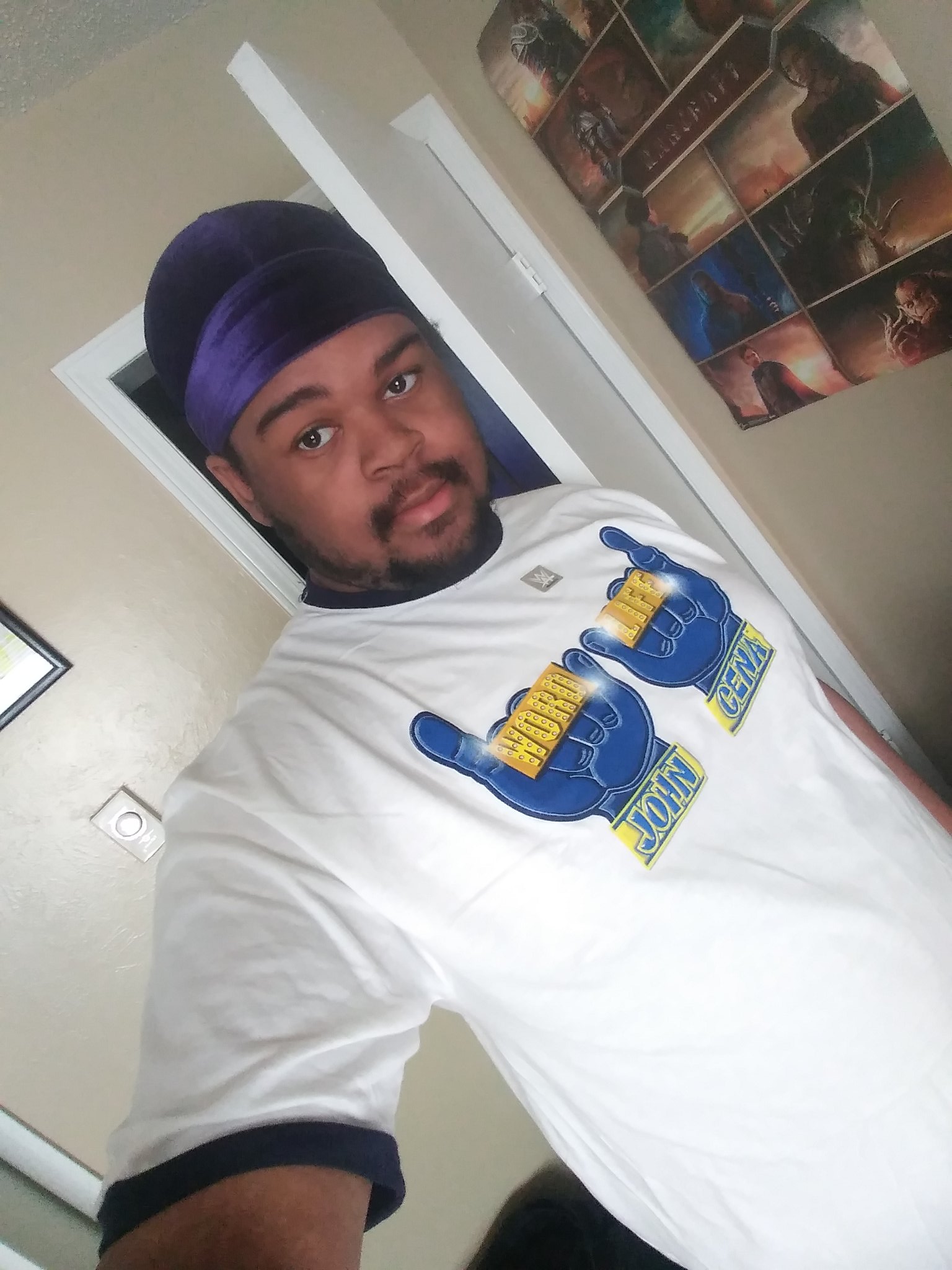 1 pic. My @JohnCena retro shirt came in the mail today along with the padlock necklace.. https://t.co/2Lzcbo7q4O
