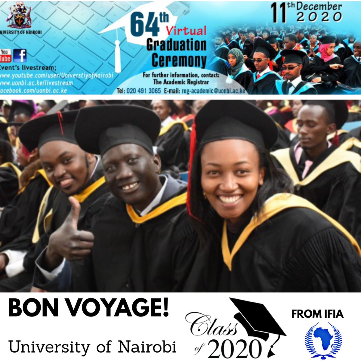 idisforum's tweet photo. Congratulations Class of 2020 IFIA fratenity is so proud of you and your accomplishments!🎓🗞️ We wish you the best as you start this new journey in your life especially during these times of uncertainty. Keep pushing on  achieving all your dreams.
#64thgraduationUon
#Classof2020 https://t.co/YpiAWRTr7o