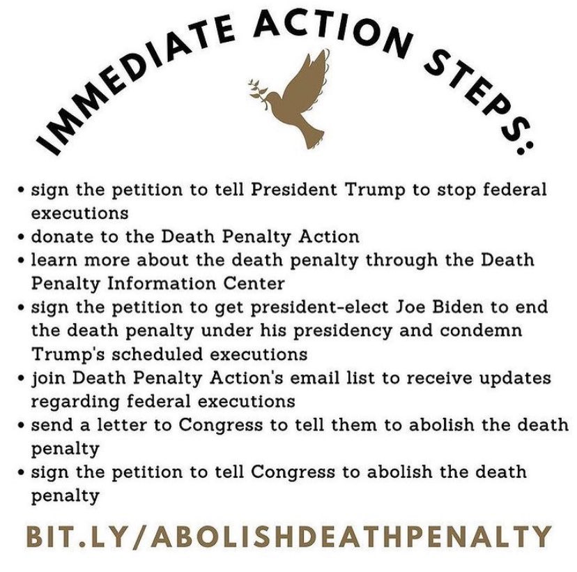 hsdaily's tweet photo. The death penalty is inhumane. It must be abolished. #AbolishTheDeathPenalty

Immediate action steps: https://t.co/GSOenC9YW4 https://t.co/GJQx8gCgPL