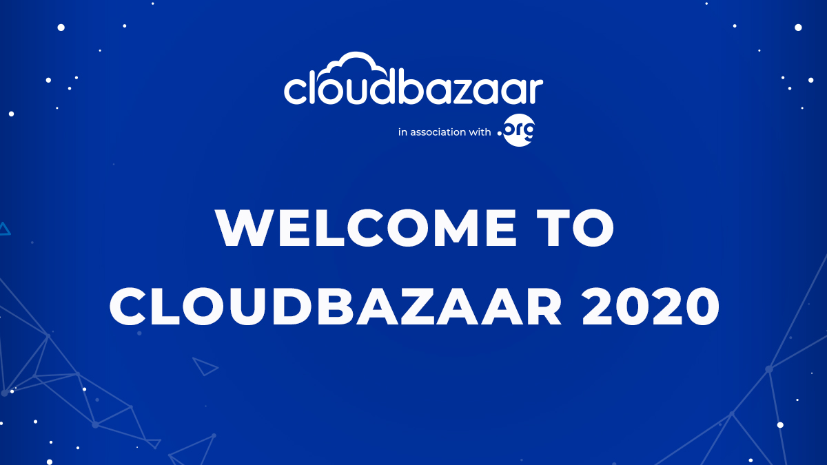 CloudbazaarIND's tweet photo. We're all geared up for #Cloudbazaar2020 and are thrilled to see you!🤩

Give us a shoutout as soon as you tune into #CloudbazaarOnline.

#Cloudbazaar https://t.co/ZMgxqTjvuE