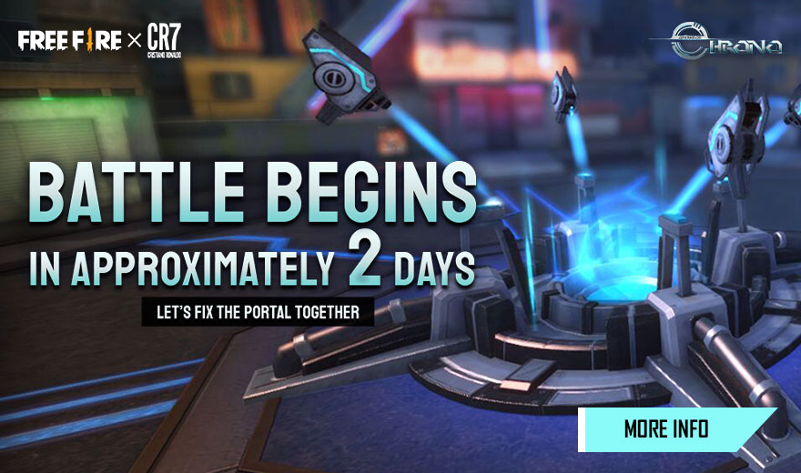 IndiaFreeFire's tweet photo. The atmosphere is getting heavier. The infantry marches forward. The flags hoisted. 🏴 Fix the portal as preparation.

Join Chrono for a battle with the legend in just two more days! 💠

#OperationChrono #OB25 #13December #FreeFire #IndiaKaBattleRoyale #Booyah https://t.co/2xh1ipJh6K