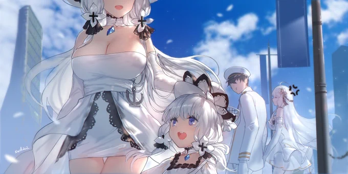 DNA里乱刻东西.#アズールレーン 