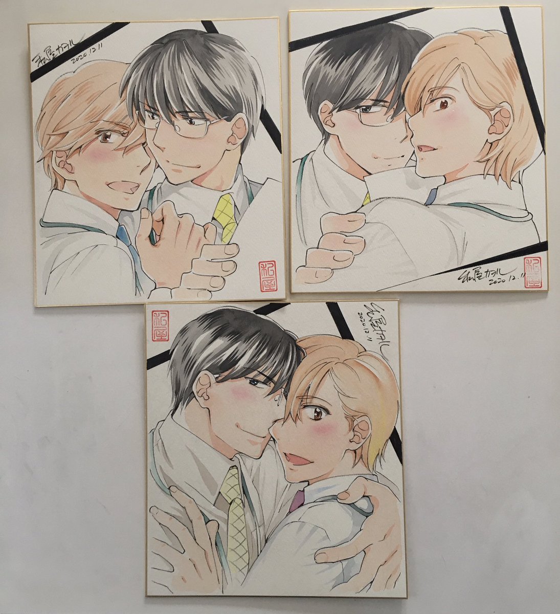 色紙描けたー
また発売が近づいたらお知らせするぞい('ε`*) 