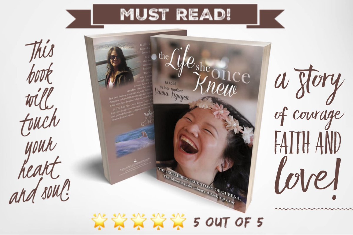 QUEENATrueStory's tweet photo. As you start to make your Christmas gifts list, please consider add The Life She Once Knew to your list. This book also would make a wonderful gift for someone going through difficult times.
You can find THE LIFE SHE ONCE KNEW on Amazon: https://t.co/nosZ0Jo1cQ
#inspirational https://t.co/vlleXpTREb