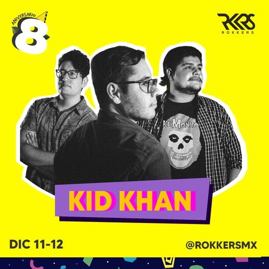 KidKhanMX's tweet photo. ¡Estamos muy emocionados porque mañana participaremos en el festival de aniversario de Rokkers! 
No se lo pueden perder 😌😁❤ https://t.co/PUbRgvRz8Q