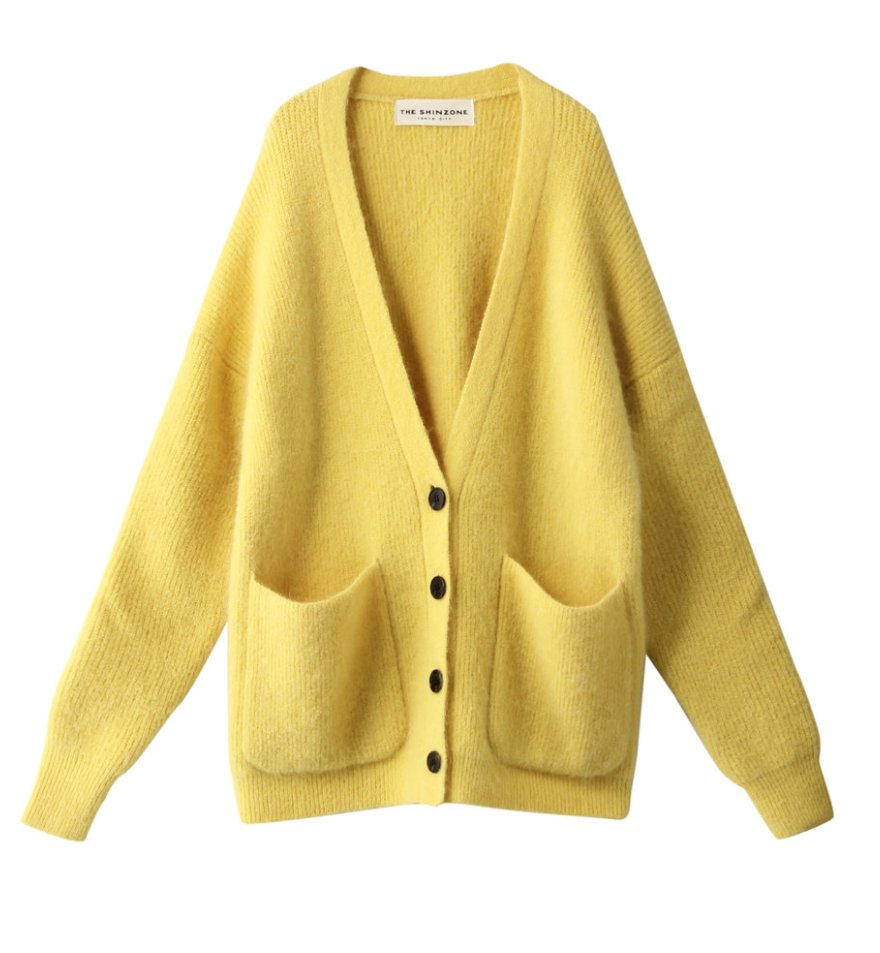 Fashion Express 新垣結衣 さん衣装 任天堂 Cm Nintendo Switch 冬 Tvcm 新垣結衣さん着用アイテム Cm後半で着用のカーデはこちら ひよこみたいな色が可愛い ふわふわなカーディガンです 詳細はこちら T Co H6zmgyl9wh