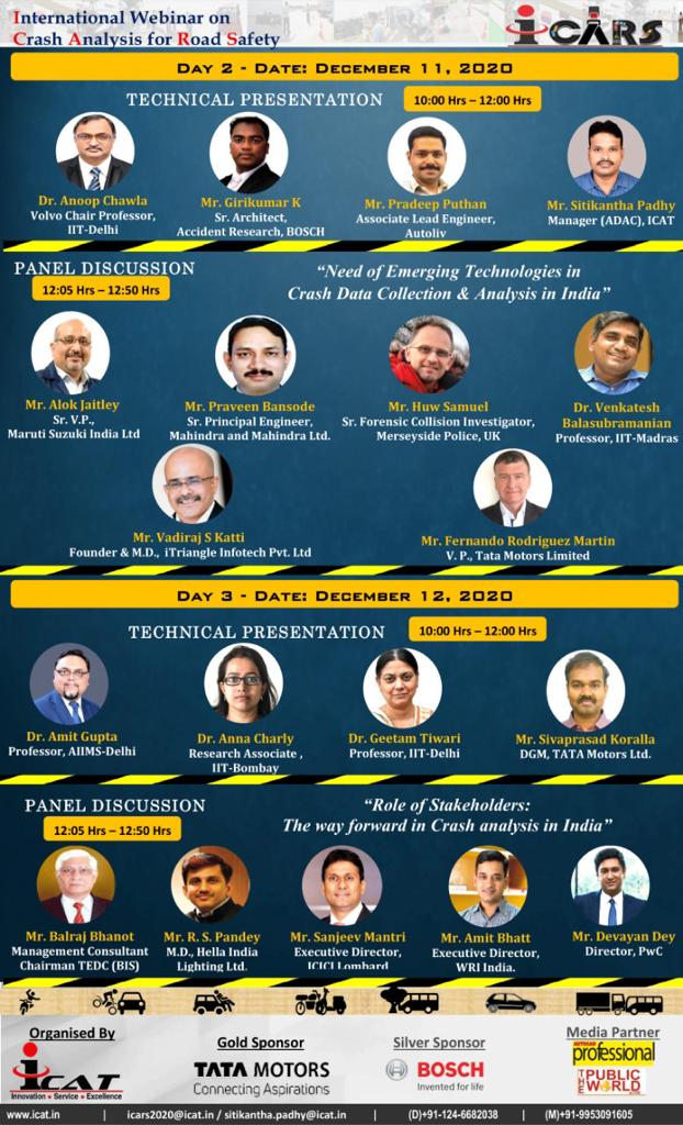 itriangleindia's tweet photo. Meet Vadiraj Katti, MD at iTriangle Infotech Pvt Ltd at the International Webinar on Crash Analysis for Road Safety 2020 #iCARS2020, today (11 December 2020) at 12:05 PM. 

#iCAT #webinar #paneldiscussion #automotive #safety #india #data #iot #itriangle #vehicletelematics https://t.co/5iTUT0jepU