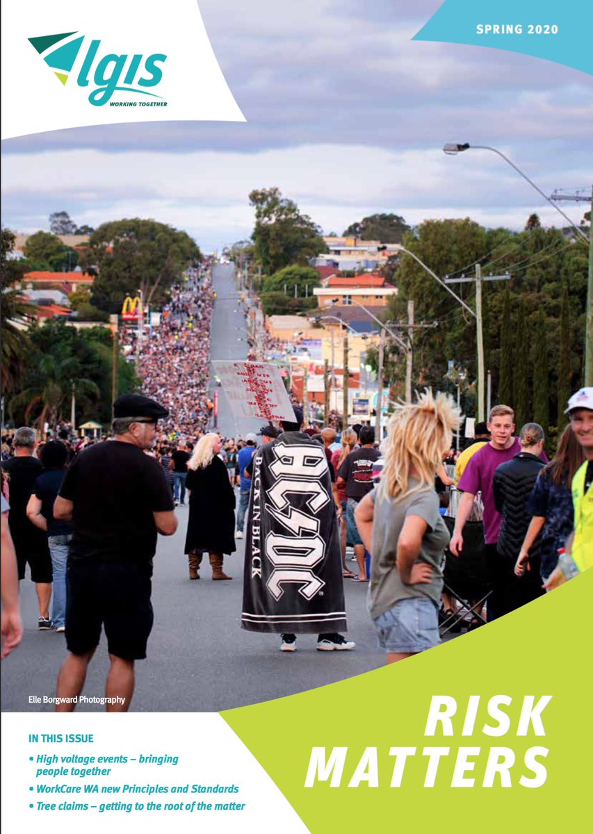 The latest edition of Risk Matters is available now on the link below.   Read about bringing people together through events, the WorkCare WA new Principles and Standards, and more.  #lgiswa #localgovernment #eventmanagement   bit.ly/3nIvuKn