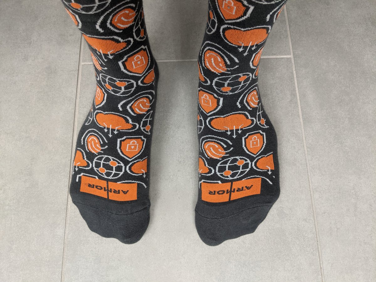 georgedegraaf's tweet photo. Check out my Armor socks! I'm showing off my style...on a background of ceramic tile! #ArmorSocks @Armor https://t.co/Tib52Uh4lP