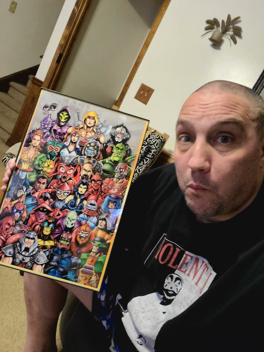 bryansilverbax's tweet photo. Limited and numbered 11x17 print of 31 Masters of the Universe drawn and colored by me. Only 50 printed. Link in bio
.
#motu #heman #skeletor #triklops #clawful #orko #evillyn #hordak #funamation #retro #80scartoons #80stoys #fanart #ihavethepower #silverbax https://t.co/krYn4IChuY
