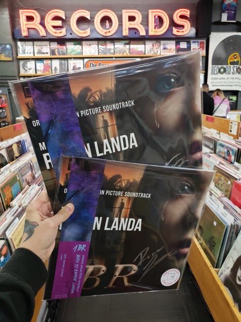 ronenlanda's tweet photo. Signed copies of the limited edition @1BR_Film original score LP are available @RecordExchange, the pride of #Boise!  And for everyone else, get yours on Bandcamp. Thank you @VinylGrrrl https://t.co/IIbatOvPjr