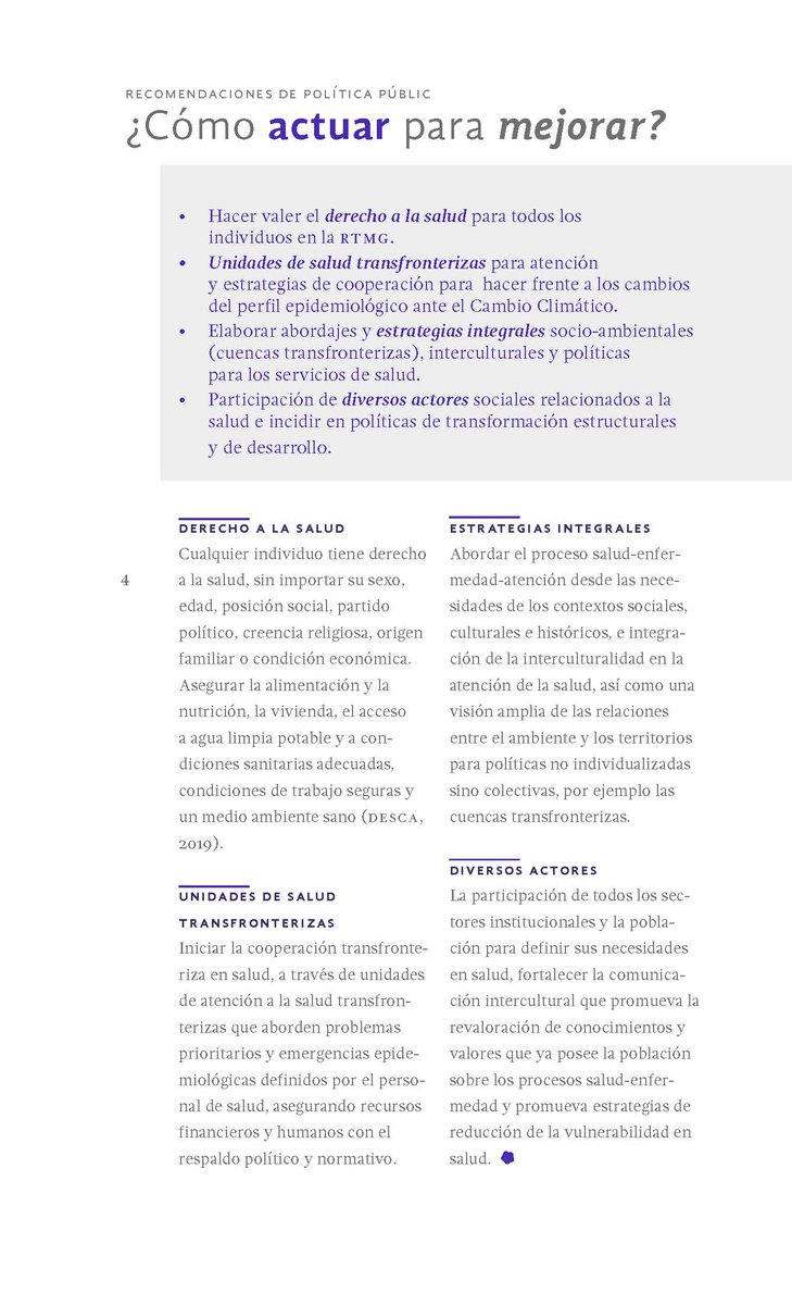 RTMxGt's tweet photo. #PolíticaPública El objetivo de este breviario es dar a conocer las condiciones de salud pública y escenarios principales de riesgo en el contexto de la #RTMG. Para más información de los resultados del proyecto puedes consultar https://t.co/HzdfRLmf12 https://t.co/2UMLN4Rtyf