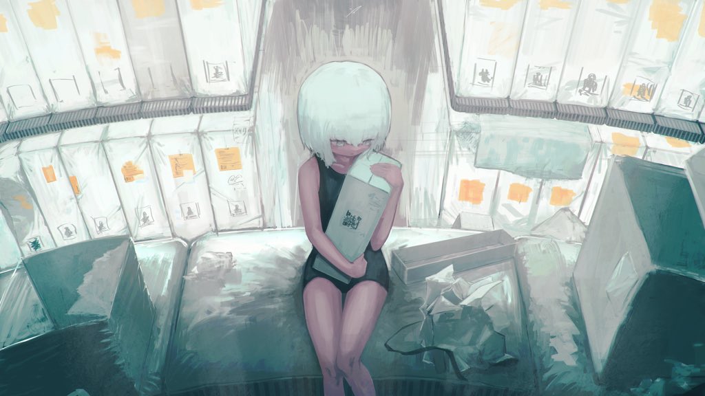 「やっと来てくれた 」|らいつ／PY-2のイラスト