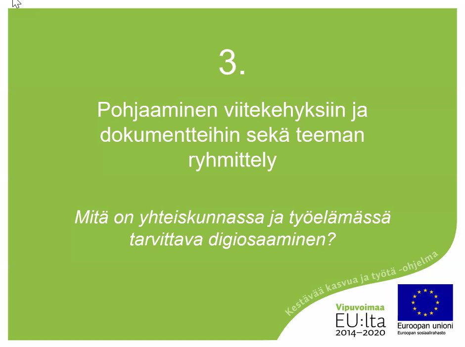 tiekery's tweet photo. #Osaamismerkistö’n kehittämisen taustalla kansalliset ja kansainväliset viitekehykset – mitä osaamista tarvitaan. Tiina Rusanen | @Oamk_amok #AamuAreena @OsuvatTaidot #digitaidot #osaamismerkit #OpenBadges @BadgeFinland #ePerusteet #DigComp #DiKATA #osaaminen2035 https://t.co/URjyX2kcOQ