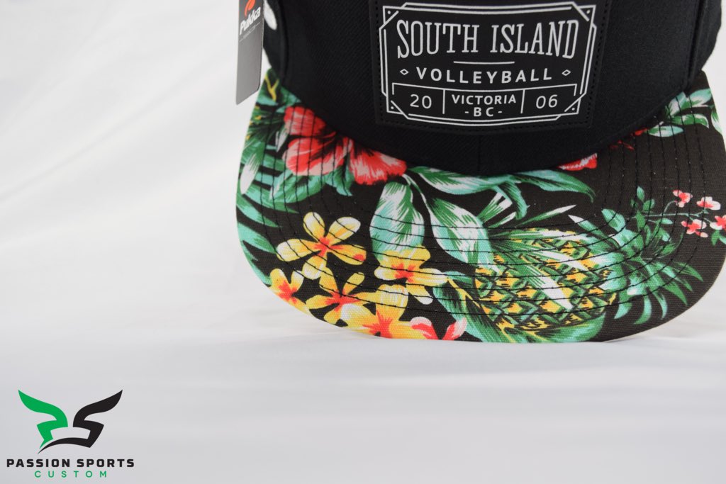 Hats off to this tropical design for South Island Volleyball 🤩