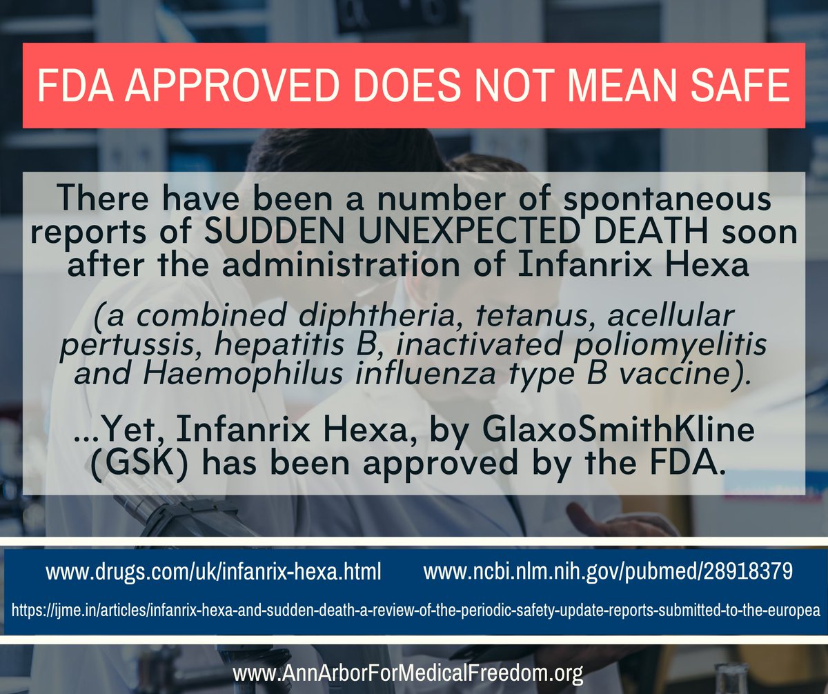 GoBlueMermaid's tweet photo. The scariest thing I am most afraid of in the whole entire world? Mandatory vaccinations.
#WeDid #Vaxxed #LearnTheRisk #SubpoenaThompson #MTHFR #PanRan #SB277 #SB276 #InformedConsent #VisForVaccine #CDCwhistleBlower #NurembergCode #FreedomFighter #Vaccination #Fix1986 https://t.co/it3SbLOiZ8