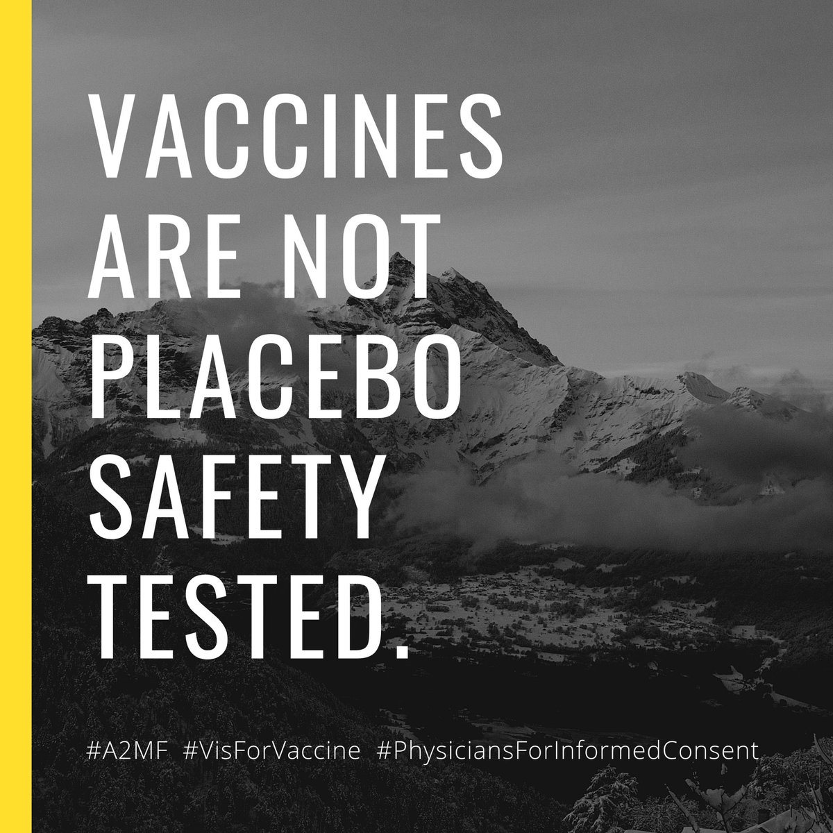 GoBlueMermaid's tweet photo. The scariest thing I am most afraid of in the whole entire world? Mandatory vaccinations.
#WeDid #Vaxxed #LearnTheRisk #SubpoenaThompson #MTHFR #PanRan #SB277 #SB276 #InformedConsent #VisForVaccine #CDCwhistleBlower #NurembergCode #FreedomFighter #Vaccination #Fix1986 https://t.co/it3SbLOiZ8