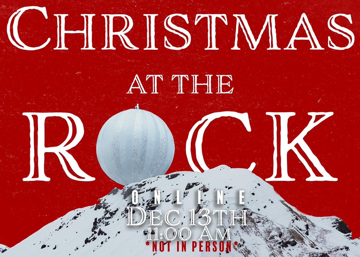 srcdfw's tweet image. If you are anywhere in the world this Sunday @ 11:00 AM CST for our Virtual Christmas at the Rock! Facebook.com/SRCIrving