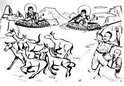 8) angan-angan sendiri -punk.Perhaps, Sinopunk?Reimagining future society with Ancient/Imperial Chinese technology, weaponry, and aesthetics.