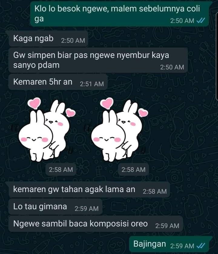 bisa gitu ajg