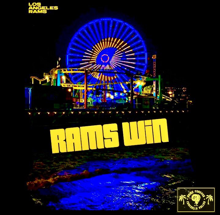 RamsForeverCV's tweet image. That’s  a wrappppp 🌴🐏🌴
#RAMSFOREVER