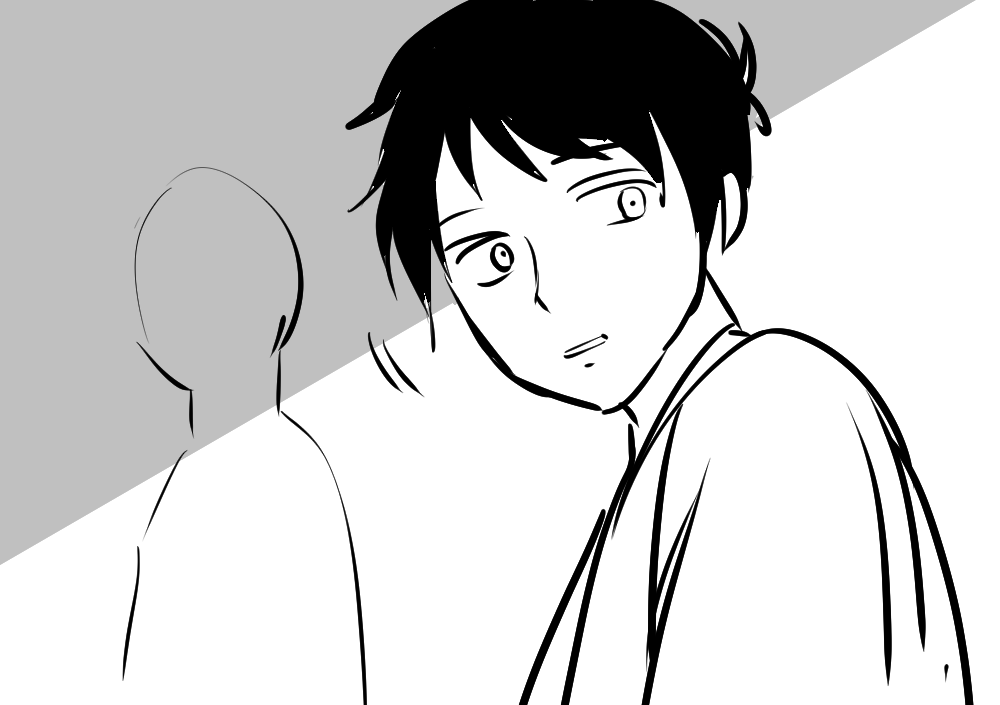 shooting star in the snow